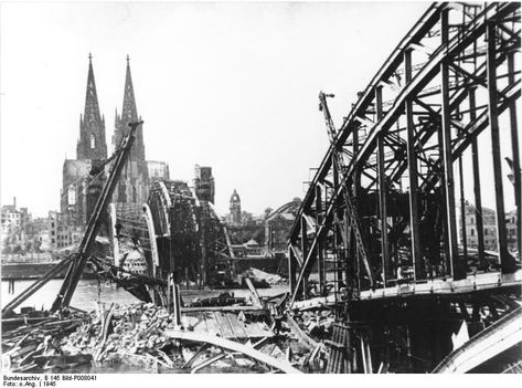 Duetz Bridge, Cologne, Germany