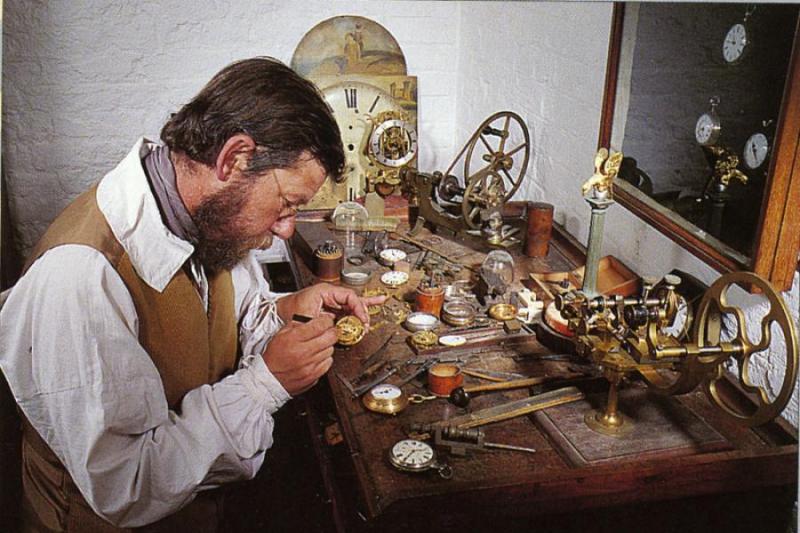 Generic image of a watchmaker