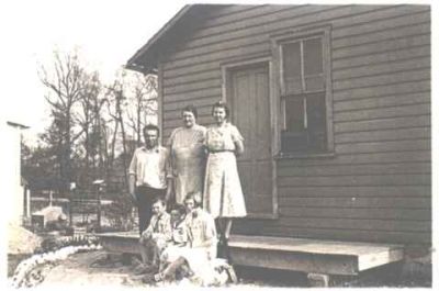 Charles and Emma Wike with Children
Charles Wike family from Fredericksburg, PA.

Charles is standing on the left side. We believe the woman next to him is his mother-in-law Myra Feaster nee Burkepile.

 Mrs. Emma Catherine Wike nee Feaster, is standing on the right side.

We believe the children are, Frankin WIke on the left, William Wike in the middle and Doris May Wike on the right side.

Â© Copyright 1996-2021 American Legacies LLC
All rights reserved, This photo may NOT be used for any commercial endeavor. Unauthorized reproduction in any manner is strictly prohibited, however any relative of an individual in this photo, is welcome to print out a copy for their own personal use. 
Keywords: Charles, Emma, Frank, Bill and Doris Wike