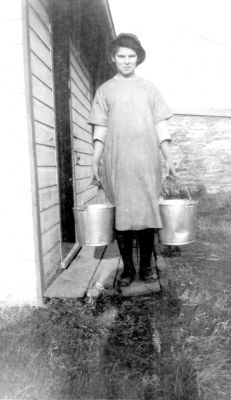 Hostetter-Marian-neeLeedom_01
Marian Hostetter nee Leedom as a young girl, carrying milk.

© Copyright 1996-2021 American Legacies LLC
All rights reserved, This photo may NOT be used for any commercial endeavor. Unauthorized reproduction in any manner is strictly prohibited, however any relative of an individual in this photo, is welcome to print out a copy for their own personal use. 
Keywords: Marian Hostetter nee Leedom as a young girl, carrying milk.